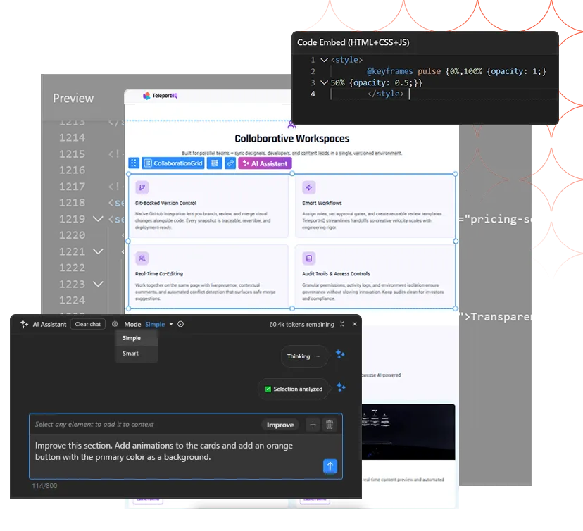 Code ready UI generation image